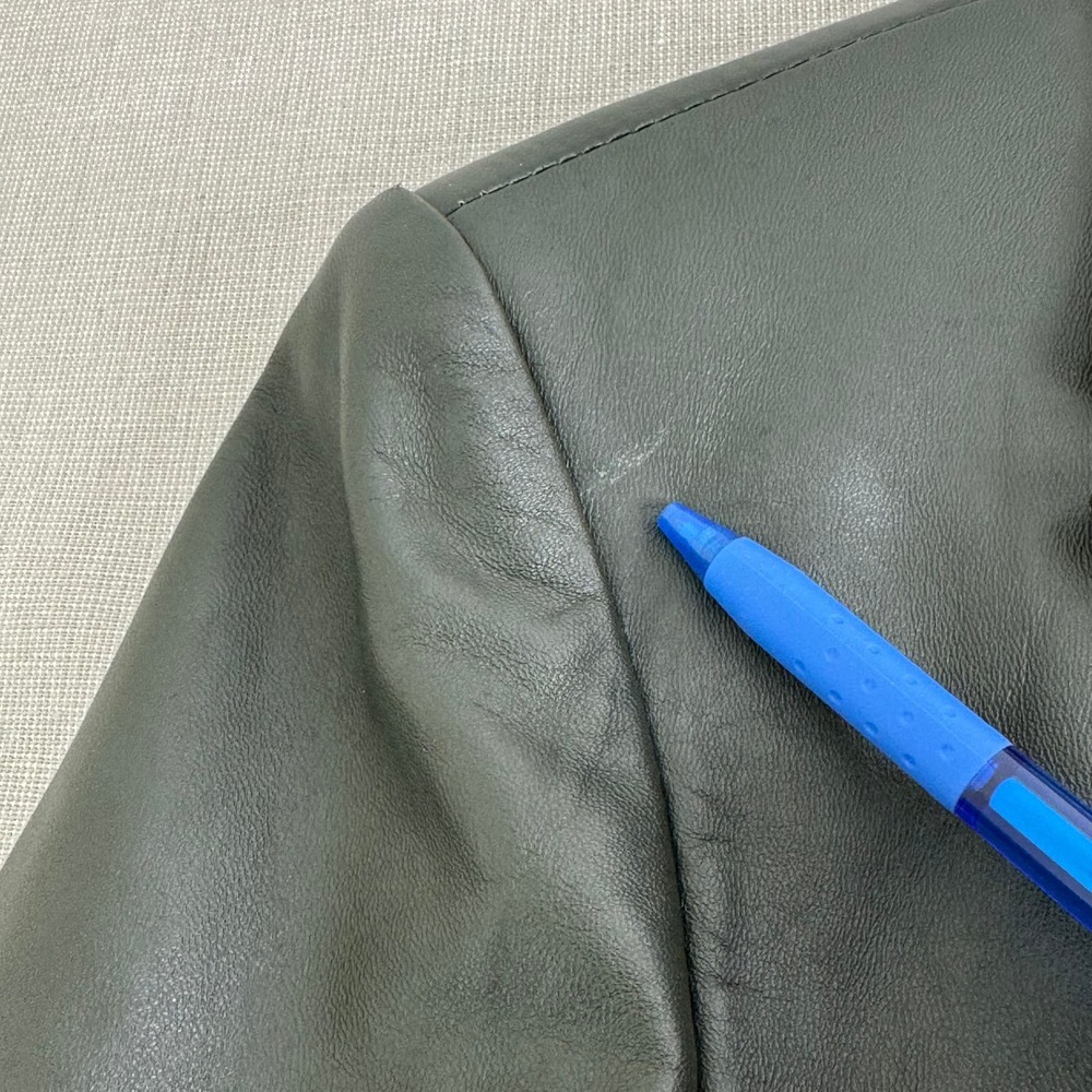 Pendleton Leather Button Front Jacket - image 7